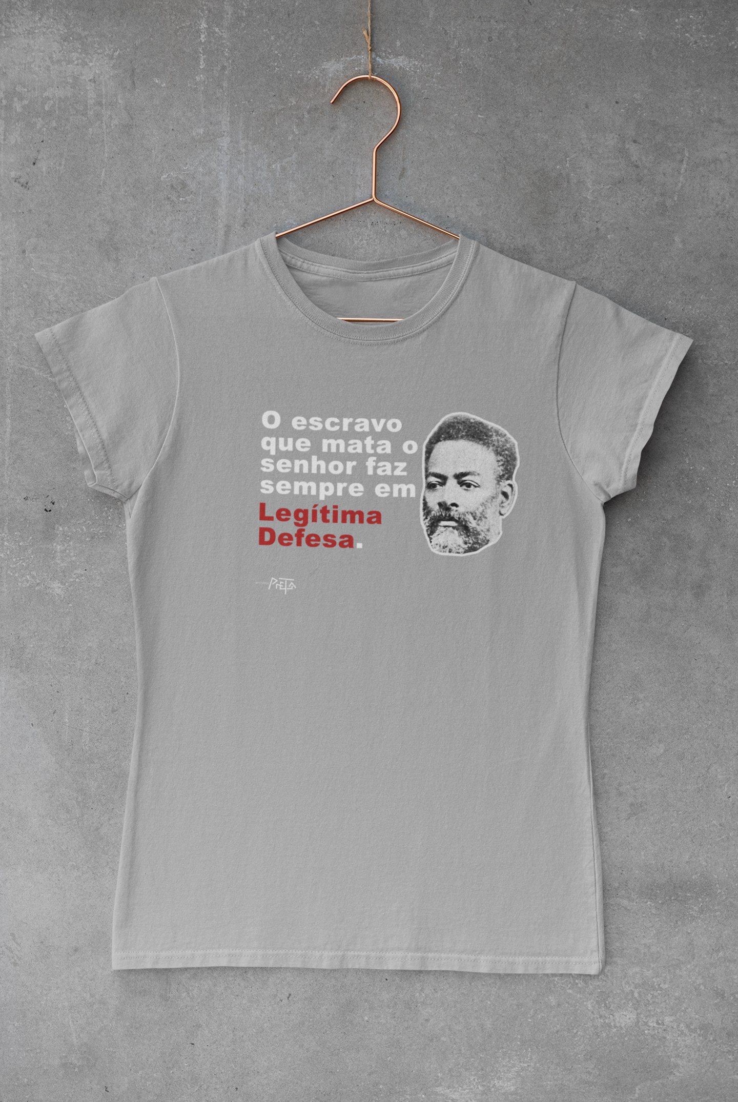 Camiseta Legítima Defesa Luiz Gama