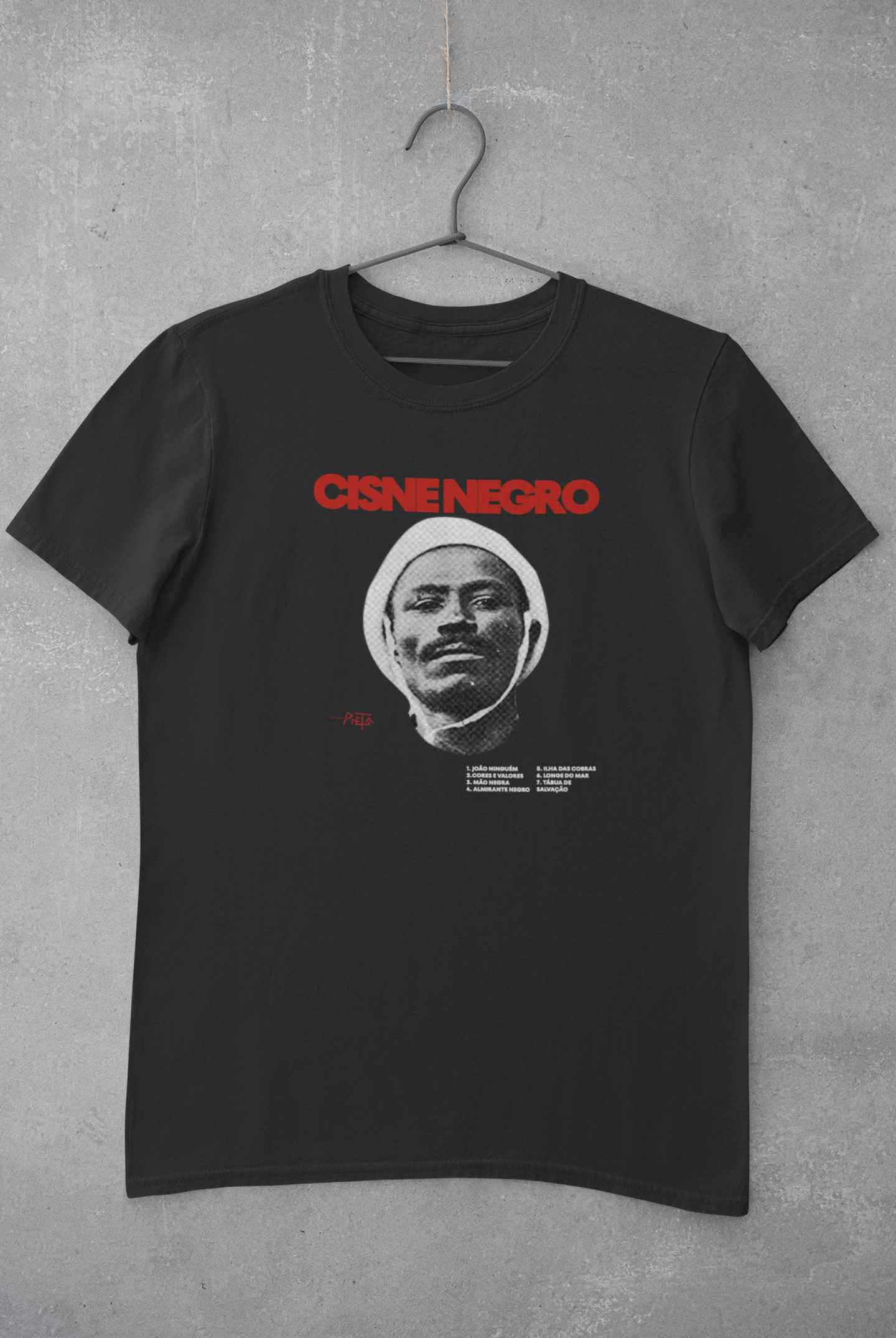 Camiseta Cisne Negro Preta