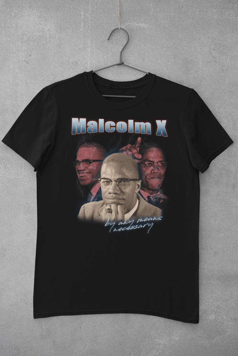 Nome do produto: Camiseta 90s Malcolm X - Plus Size