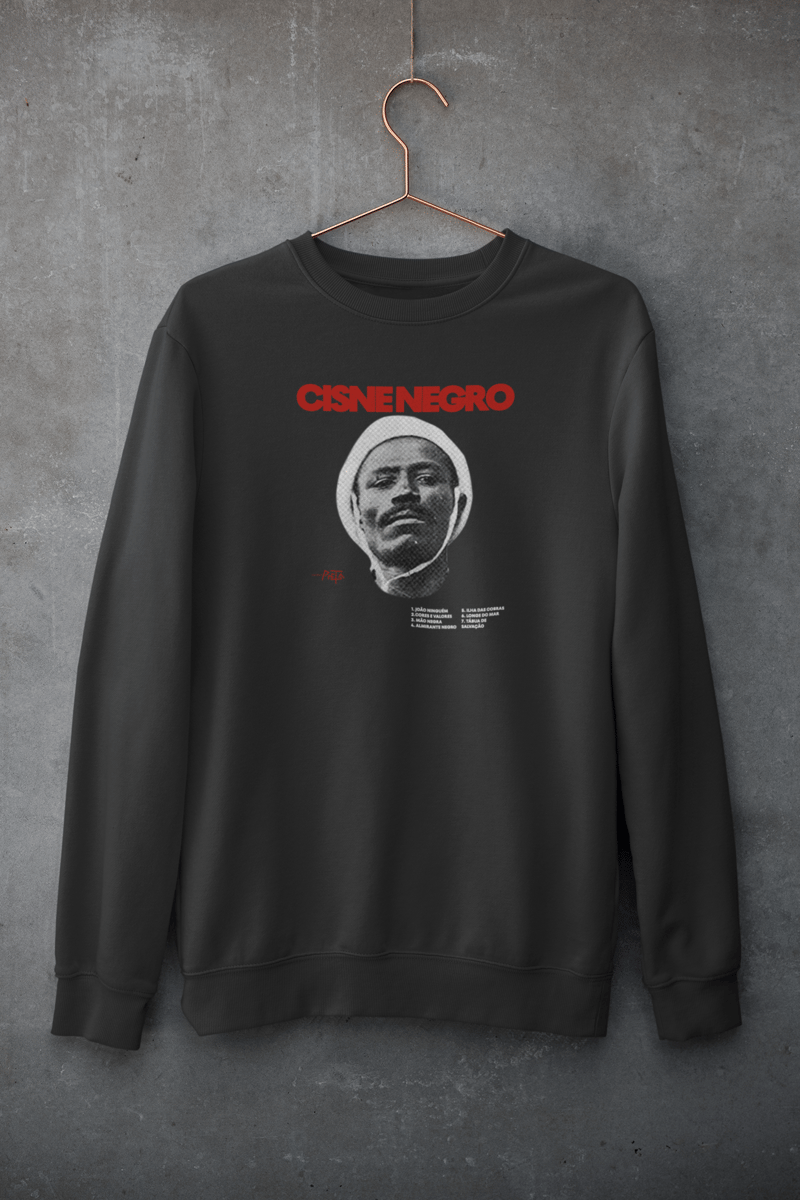Nome do produto: Moletom Cisne Negro Preto