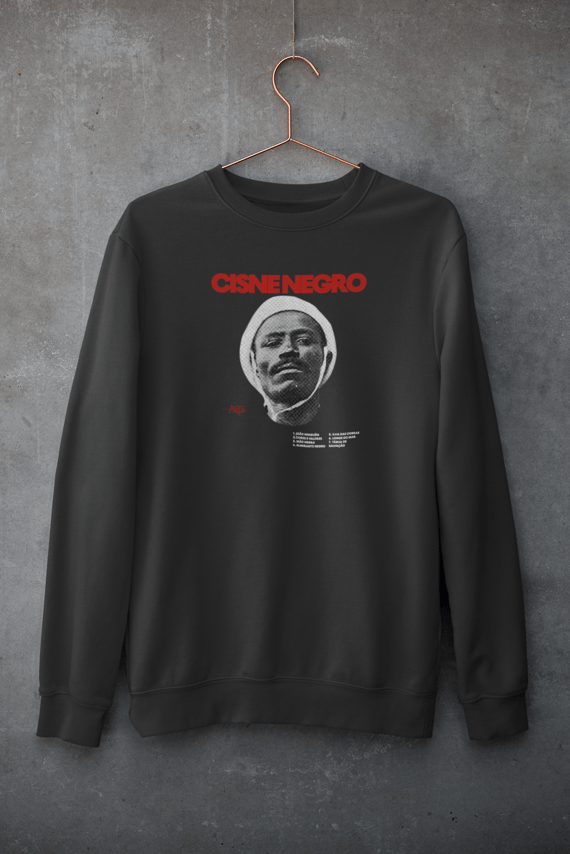 Moletom Cisne Negro Preto