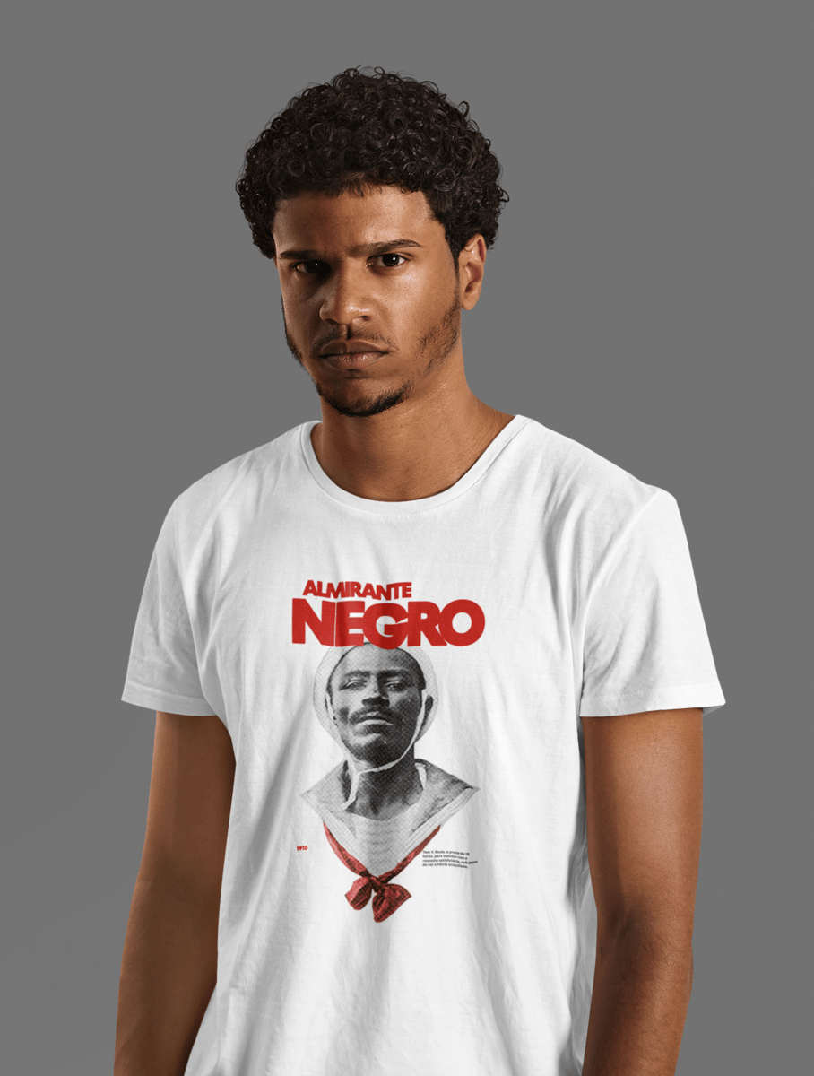 Nome do produto: Camiseta Almirante Negro Preta