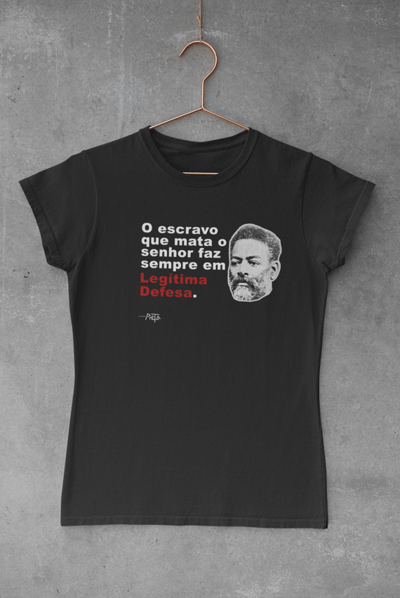 Camiseta Legítima Defesa Luiz Gama