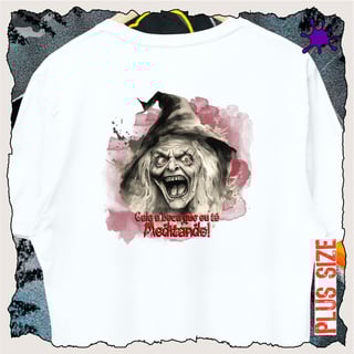 Nome do produtoCamiseta Plus Cala a boca que tô meditando