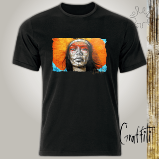 Camiseta Graffiti India