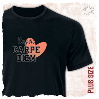Nome do produtoCamiseta Plus Carpe Diem