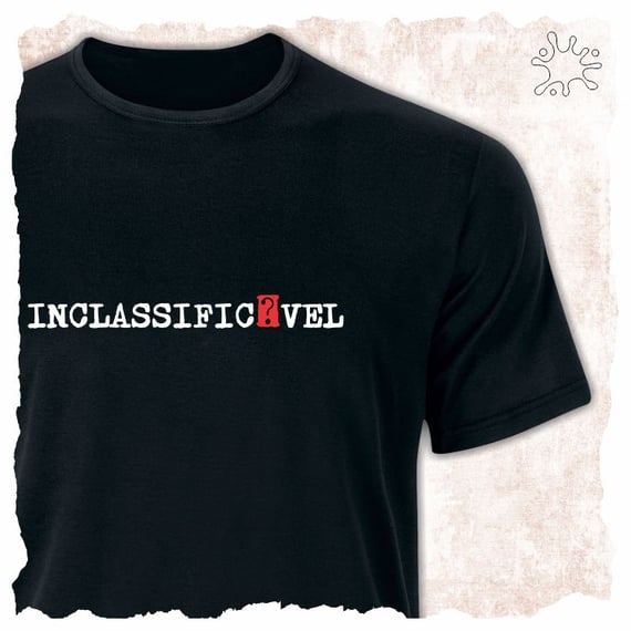 Camiseta Inclassificável (branco)