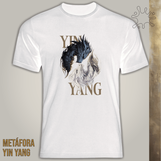 Camiseta Yin Yang Dragões