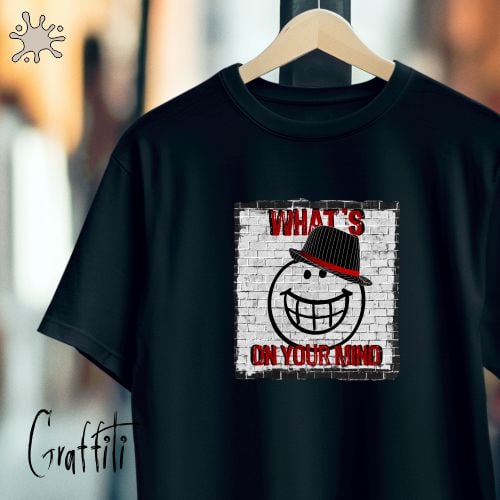 Camiseta Graffiti What´s on your mind
