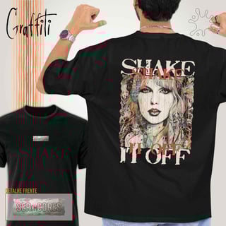 Camiseta Costas Graffiti Shake it off