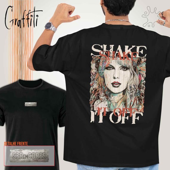 Camiseta Costas Graffiti Shake it off
