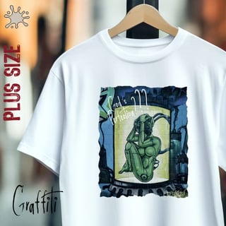 Camiseta Plus Graffiti Perfeição de Deus