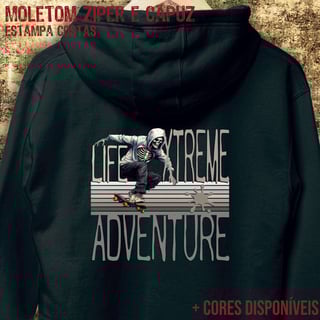 Nome do produto Moletom zíper Life Xtreme Adventure