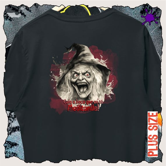 Camiseta Plus Cala a boca que tô meditando