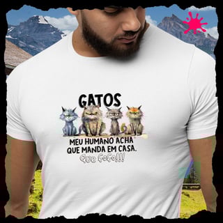 Camiseta Gatos - Que Fofo!