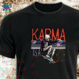 Nome do produtoCamiseta Karma is a Bitch