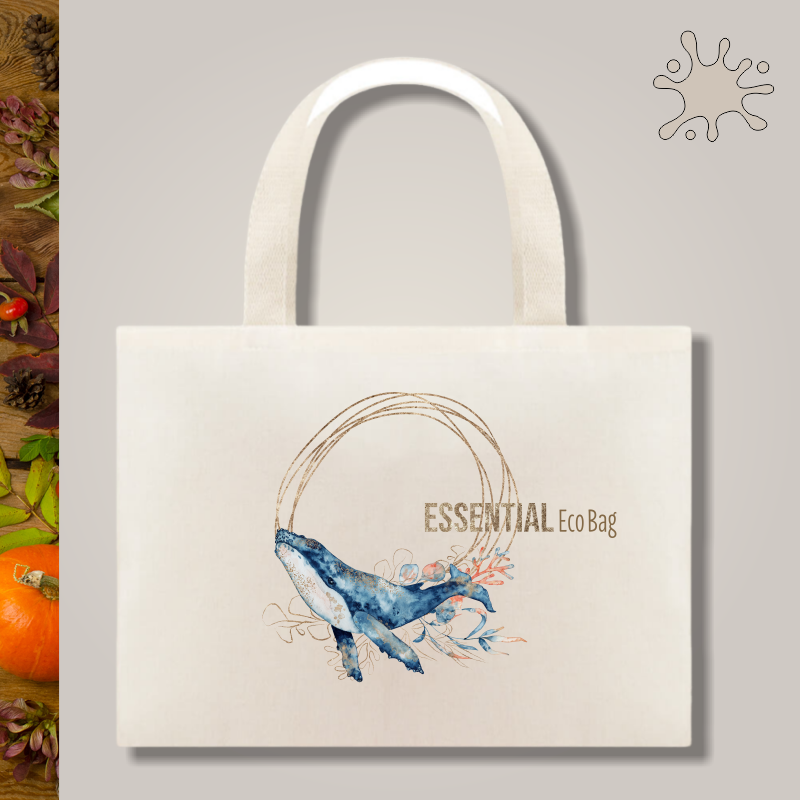 Ecobag Essencial Baleia - Seremcores