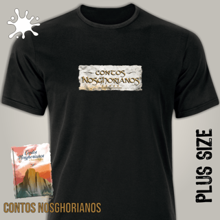 Nome do produto Camiseta Plus Nosghoriana Contos Nosghorianos