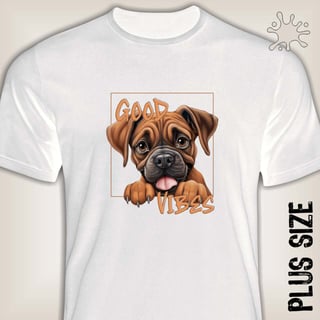 Nome do produtoCamiseta Plus Good Vibes au04