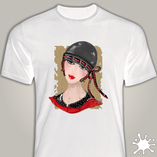 Camiseta de Art Deco - Ser Em Cores