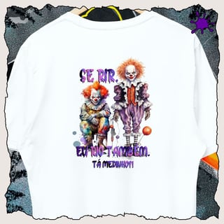 Camiseta Halloween Tá Medinho