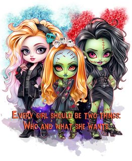 Camiseta Zombie girls (inglês)