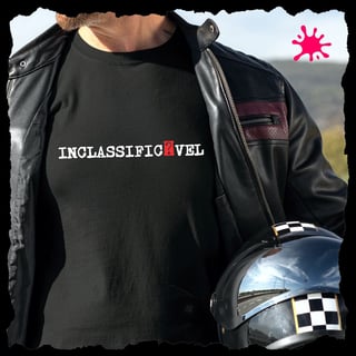 Camiseta Inclassificável (branco)