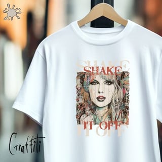 Nome do produto Camiseta Graffiti Shake it off