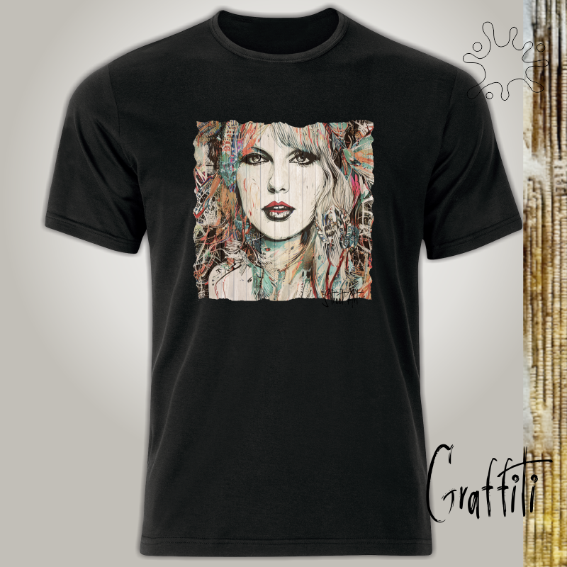 Camiseta Graffiti Taylor Music