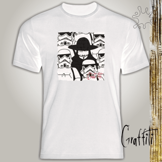 Nome do produto Camiseta Graffiti V e a Tropa