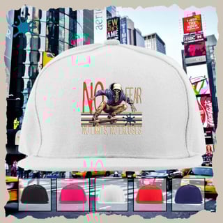 Nome do produtoBoné No Fear, no limits, no excuses