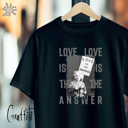 Camiseta Graffiti Love is the answer