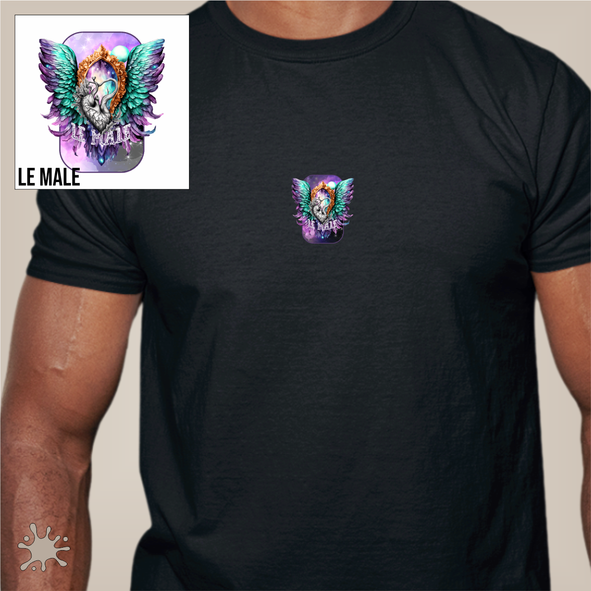 Camiseta Le Male