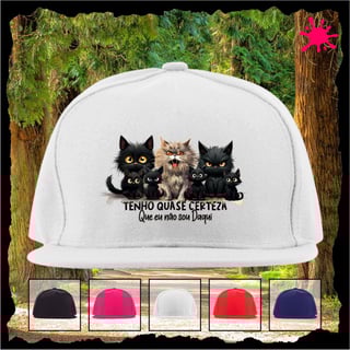 Boné Gato Preto - Tenho quase certeza