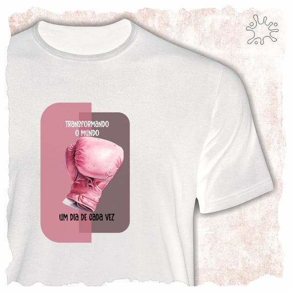 Camiseta Transformando o mundo