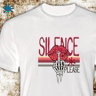 Camiseta Silence please
