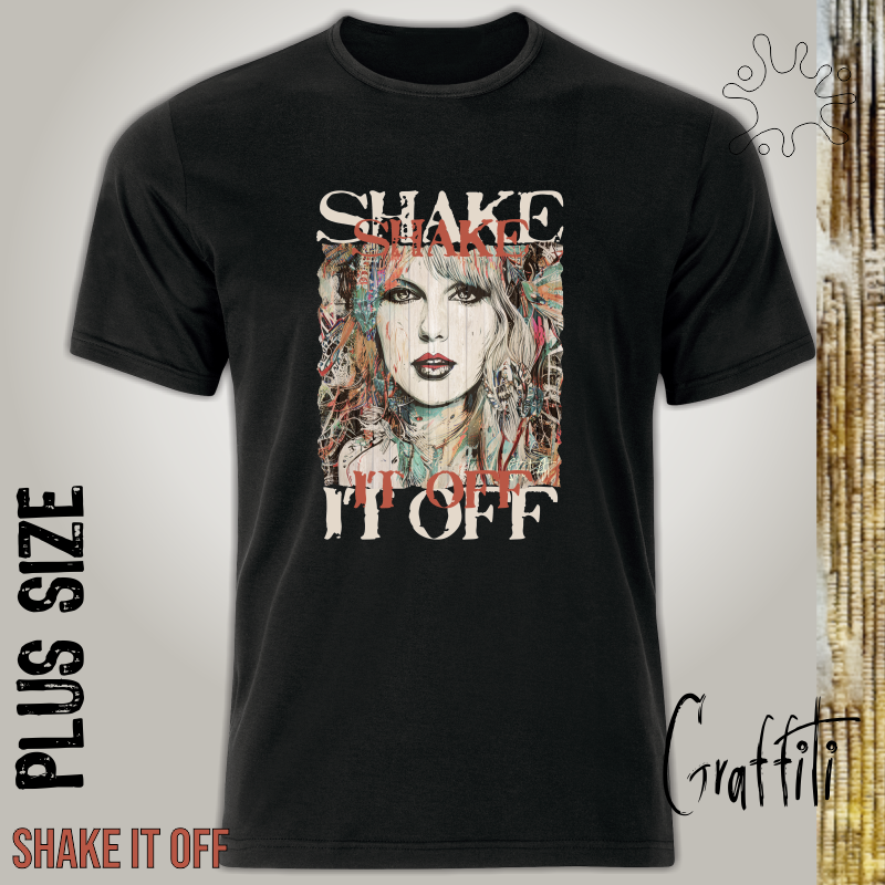 Plus Graffiti Shake it off