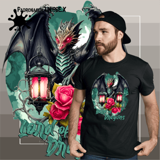 Nome do produto Camiseta de Dragão - Lord of Dragons