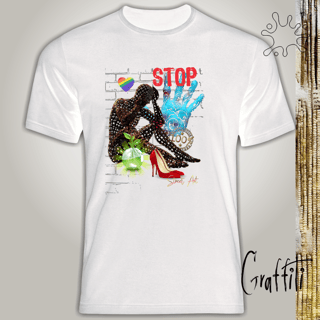 Nome do produto Camiseta Graffiti Stop