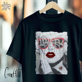 Camiseta Graffiti Marilyn