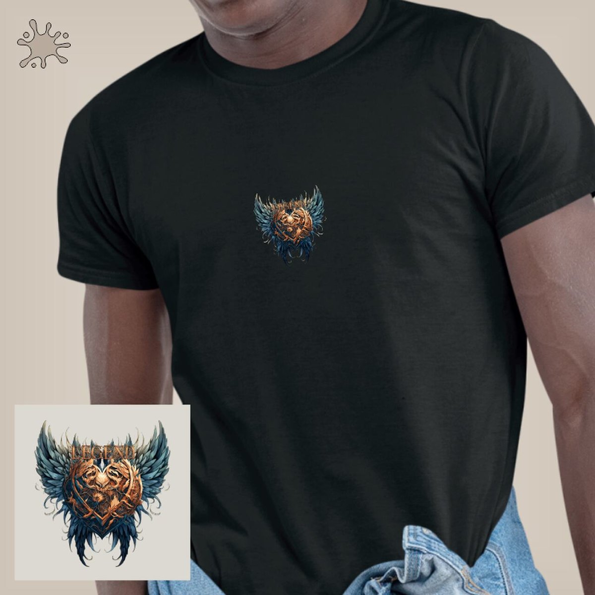 Nome do produto: Camiseta Asas Legend