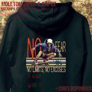 Nome do produto Moletom zíper No Fear