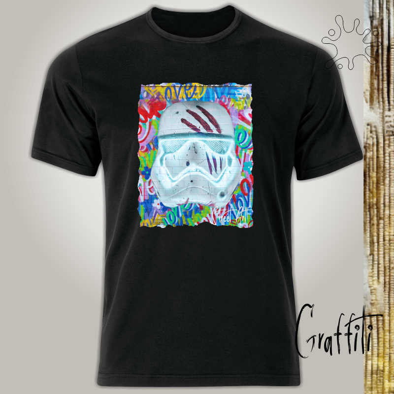 Nome do produto: Camiseta Graffiti Capacete SW