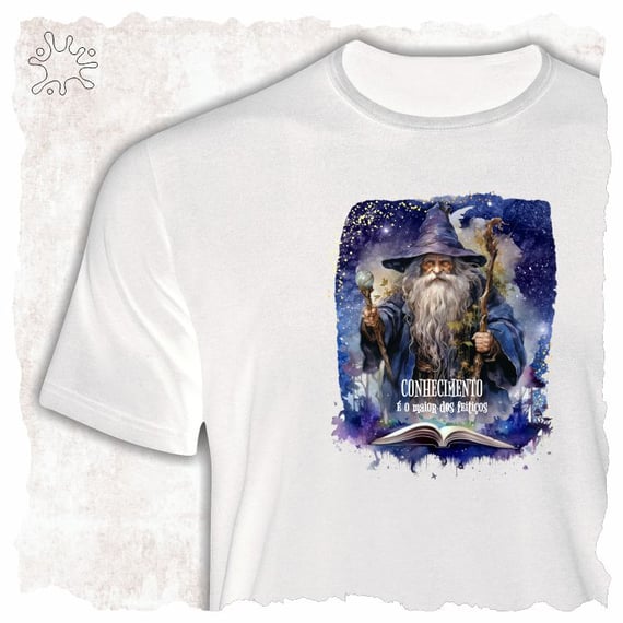 Camiseta Magos - Conhecimento