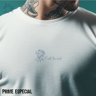 Camiseta Prime C´est La Vie (cápsula original)