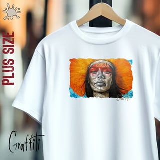 Camiseta Plus Graffiti India