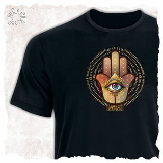 Camiseta Hamsá Olho (proteção)