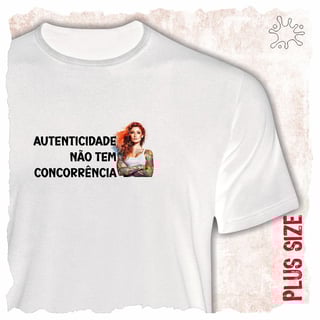 Camiseta Plus Autenticidade (imagem)