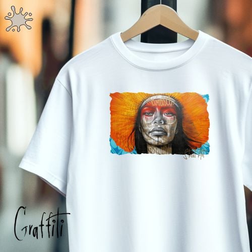 Camiseta Graffiti India