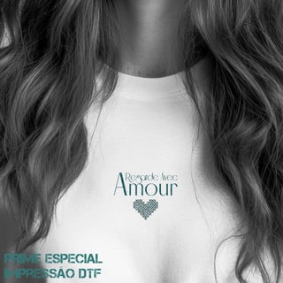 Nome do produtoCamiseta Prime Regarde avec amour